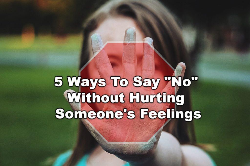 Saying no to relationship in a good way
