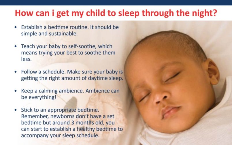 How to Make your Baby Sleep throughout the Night Reasons babies don't sleep at night and solutions