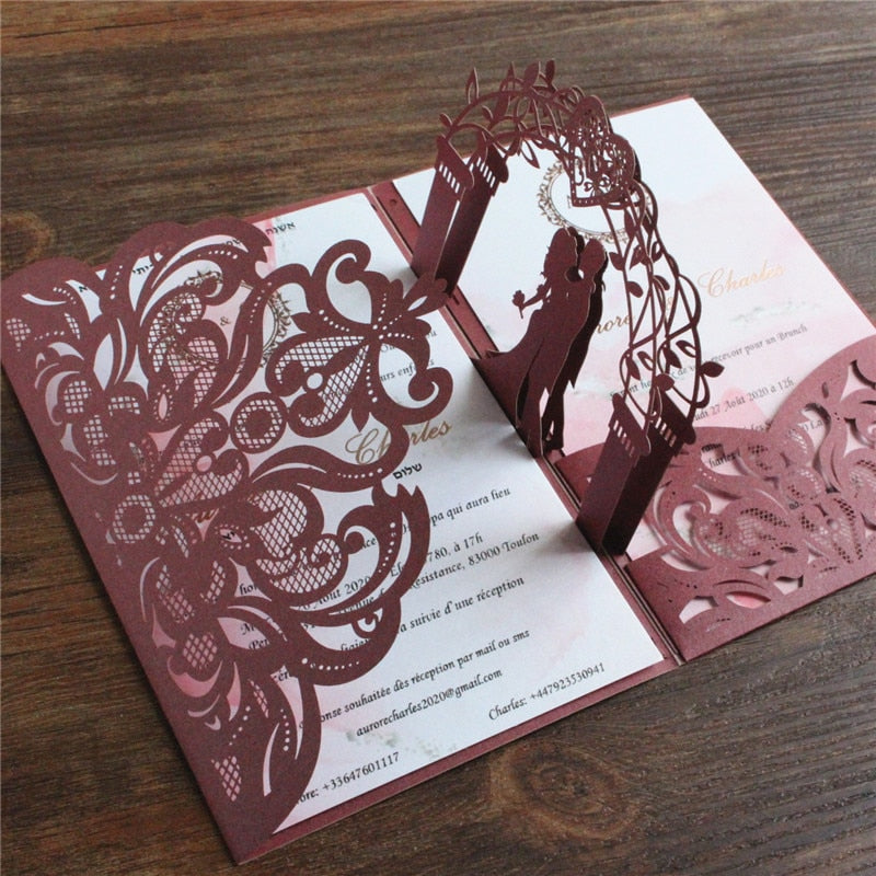 custom wedding invitation card design online