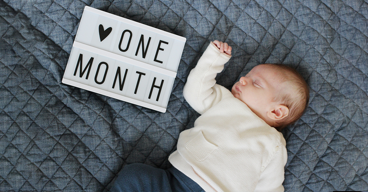 How to Care for one month old baby