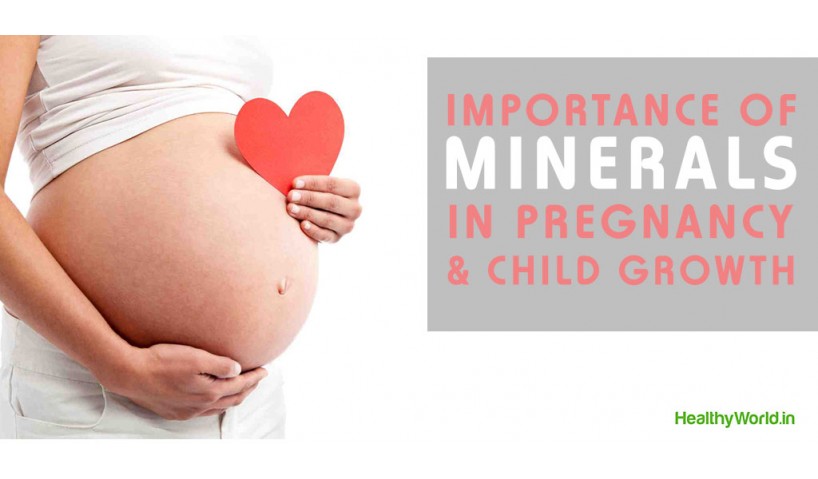 Can women take minerals during pregnancy