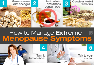 How to manage menopause symptoms