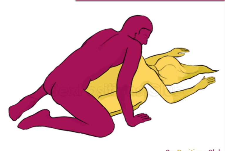 How to try sideway and crunched Turtle sex postion